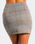 Falda mini a cuadros para mujeres altas (175cm de altura o más) - Foto 2