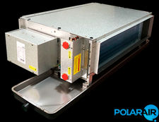 Fan Coil Polar Air Mod PDWA-800 3 filas Motor EC Control Inteligente