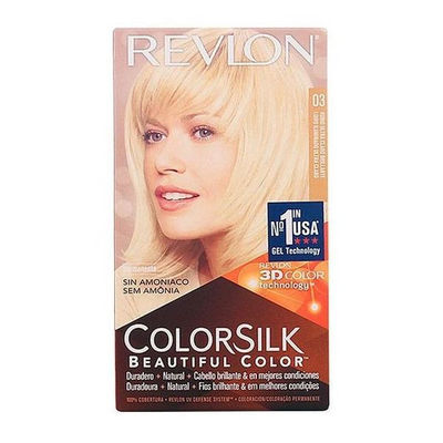 Farba bez Amoniaku Colorsilk Revlon RK-76789 Super Jasny Naturalny Blond (1 Sztu