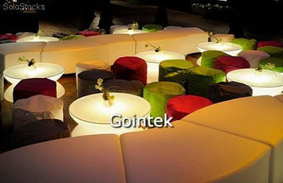 Farbwechsel led Glowing Tabelle , Glühend Led Cocktail Tisch - Foto 2