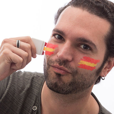 Farby do twarzy flaga Hiszpanii
