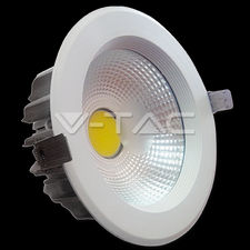 Faretto led da incasso 20W cob bianco v-tac vt-2620 bianco freddo - 1103