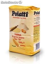 Farina Poiatti grano tenero 00 kg. 1 x 10 confezioni