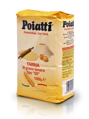 Farina Poiatti grano tenero 00 kg. 1 x 10 confezioni