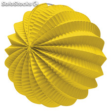 Farol esferico 30 cm amarillo, 12
