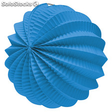 Farol esferico 30 cm azul celeste, 12