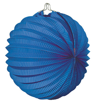 Farol esferico azul 22 cm, 12
