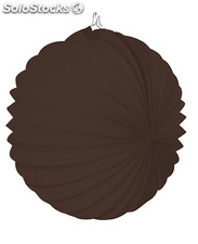 Farol esferico chocolate 22 cm, 12