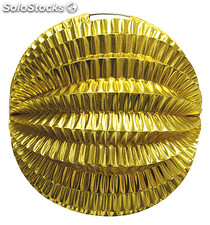 Farol esferico oro 22 cm, 12