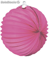 Farol esferico rosa 22 cm, 12
