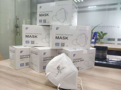 Fast shipping EN14683 certificated medical use disposable face mask