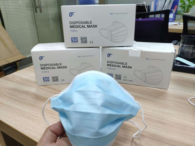 Fast shipping EN14683 certificated medical use disposable face mask - Photo 5