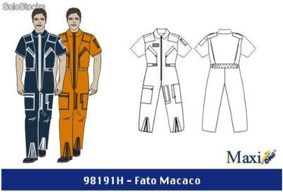 Fato-Macaco - Vestuário de trabalho e uniformes - Foto 3