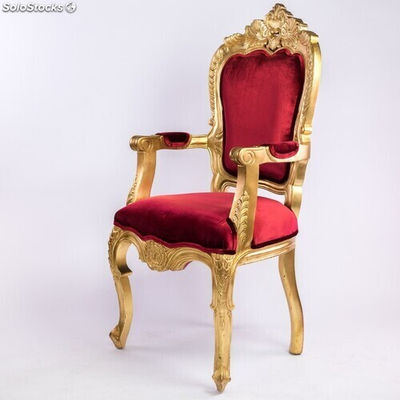 fauteuil baroque carved