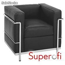 Fauteuil Capri, 1 siege- noir ( Superofi ) 