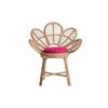 fauteuil de jardin forme de fleur