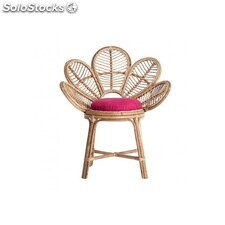 fauteuil de jardin forme de fleur