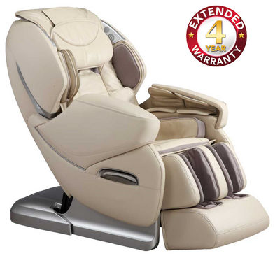 Fauteuil de massage NIRVANA (modèle 2017) - Couleur Beige - 4 Ans Garantie Plus