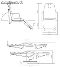 Fauteuil Esthetique Electrique HALLIC - 2213