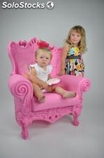 Fauteuil petite reine Love baroque