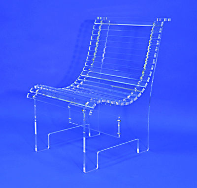 fauteuil plexiglass