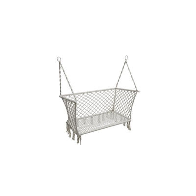 Fauteuil suspendu macramé plumaya - 2 places - beige