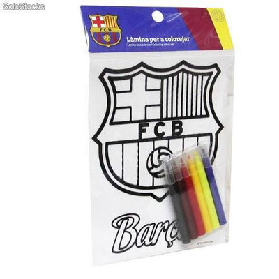 FC Barcelona gespritztes Blatt