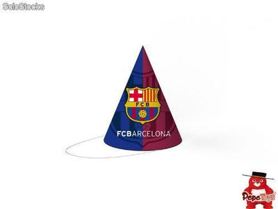 FC Barcelona Set 6 Caps für Party