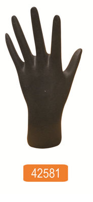 Female hand in black
