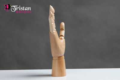 Female wooden hand articulable 25 CM - Foto 5