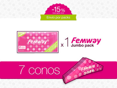 Femway Jumbo Pack (7 conos)