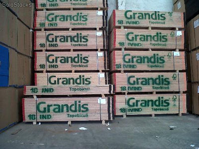 Fenolico de Eucaliptus Grandis Calidad Industrial 1.22x2.44x14mm
