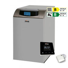 Ferroli Atlas Eco 30 SI unidade caldeira mista diesel 25 Kw. + termostato RF