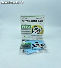 FFP2 Infantil panda azul 10pcs pack CE2163
