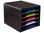 Fichero cajones de sobremesa cep 5 cajones negro/multicolor 360x288x270 mm - Foto 2