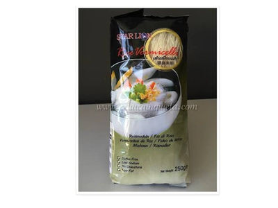 Fideos de arroz sin gluten Fanya Lhian Thai, 250 g.