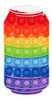 Fidget Popit De Silicona - Lata De Bebida Multicolor - Arcoiris