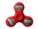 Fidget Spinner Toy - emoji happy red (glow in the dark) - Foto 3