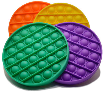Fidget toys multicolor antiestrés y formas diversas