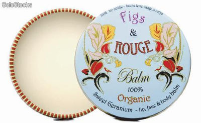 Figs &amp; Rouge Organiczny balsam do ust z geranium