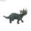 Figura Dinosaurio Triceratops Con Sonido - Foto 2