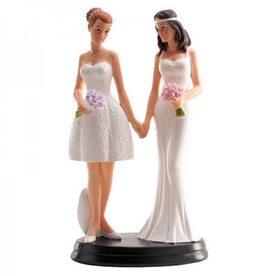 Figurine pour gâteau de mariage &quot;FEMMES&quot;