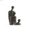 Figurka Dekoracyjna DKD Home Decor 23 x 8,5 x 39 cm Miedź Rodzina - 2