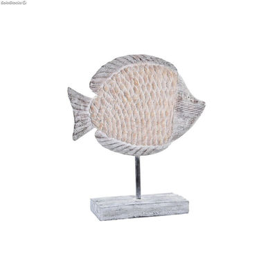 Figurka Dekoracyjna DKD Home Decor 27,4 x 9 x 32 cm Naturalny Szary Ryba Śródzie