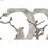 Figurka Dekoracyjna DKD Home Decor 32,5 x 10 x 47 cm Srebrzysty Biały Baletnica - 2