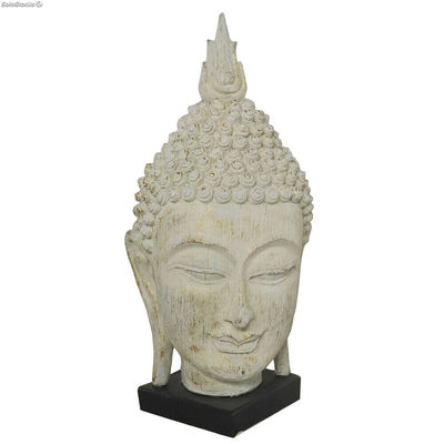 Figurka Dekoracyjna DKD Home Decor 33 x 34 x 65 cm Szary Budda Orientalny Wytraw
