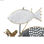 Figurka Dekoracyjna DKD Home Decor 39,5 x 8 x 55,5 cm Niebieski Koral Wielokolor - 3