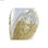 Figurka Dekoracyjna DKD Home Decor Biały Złoty Sowa 9 x 9 x 17 cm - 3