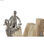 Figurka Dekoracyjna DKD Home Decor Brązowy Aluminium Drewno mango (55 x 7,5 x 21 - 3