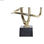 Figurka Dekoracyjna DKD Home Decor Czarny Złoty Aluminium (23 x 19 x 50 cm) - 3